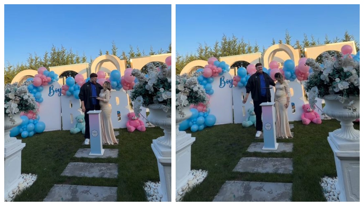 Alexandru Colo Bălan și iubita lui, Alexandra, au dezvăluit sexul ...